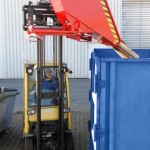 3-Seiten-Kippbehälter Typ 3S für Gabelstapler
